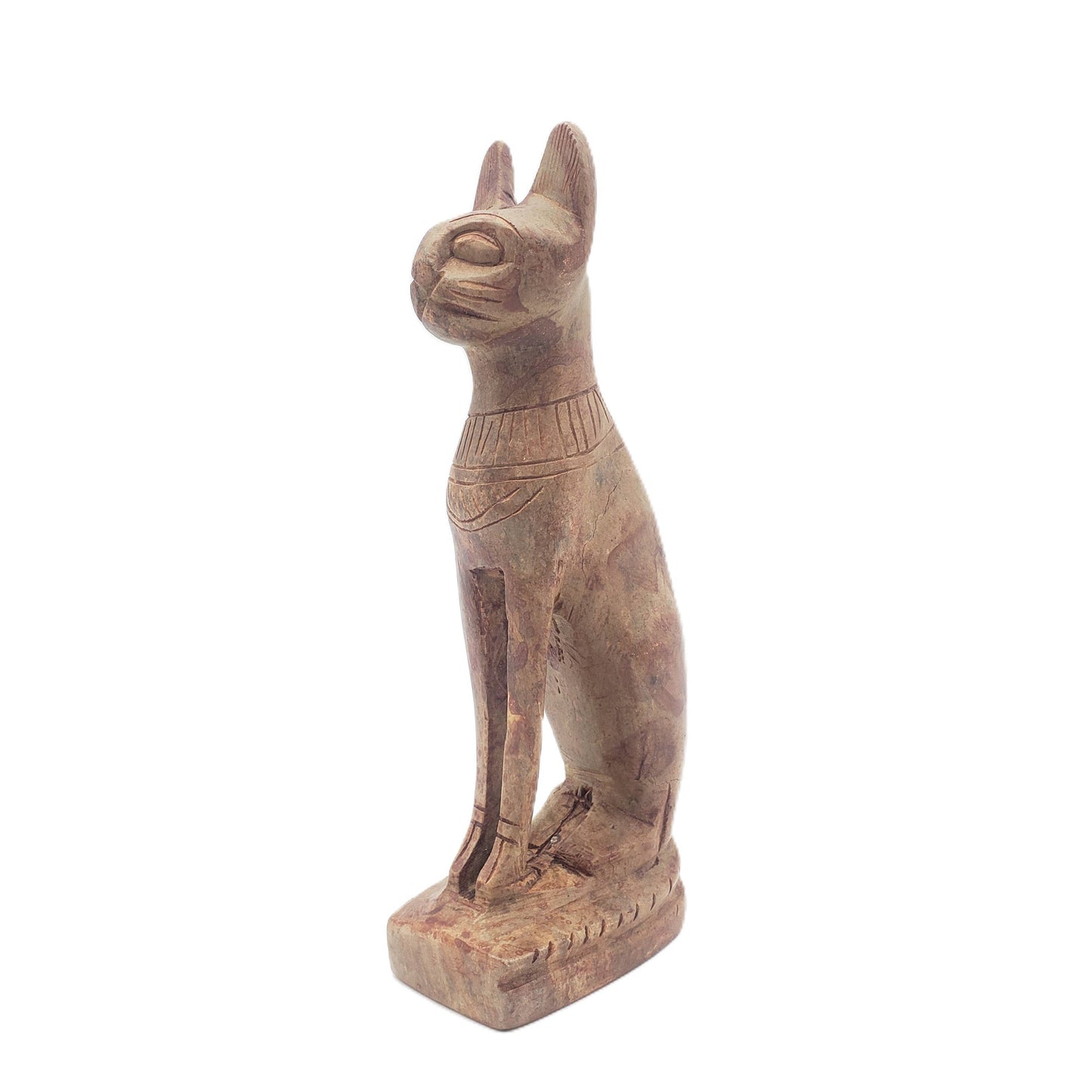 Egyptian Goddess Bastet Stone Statue - Small