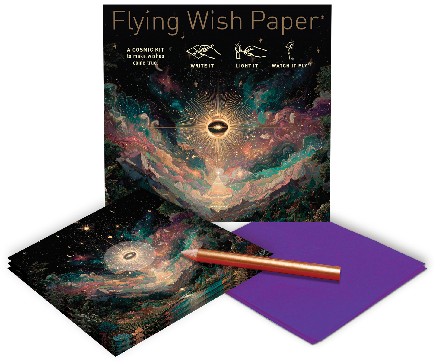 CELESTIAL — Flying Wish Paper® Standard Mini WISHING KIT™