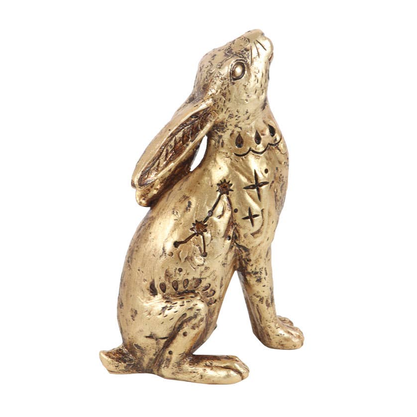 Midnight Hare Decorative Figurine
