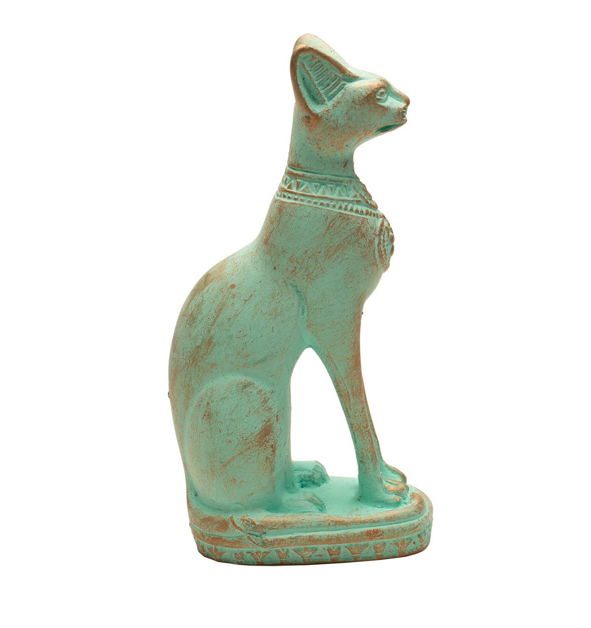 Bastet Cat Statues - Patina: Medium