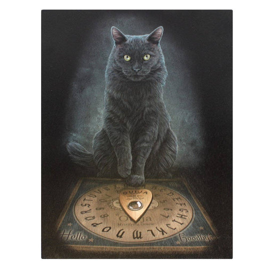 His Master's Voice Canvas Plaque by Lisa Parker