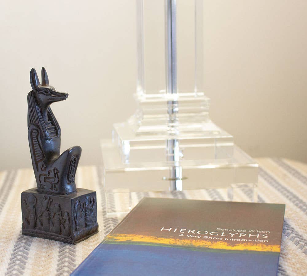 Anubis Kneeling Black - 5" - Egyptian God