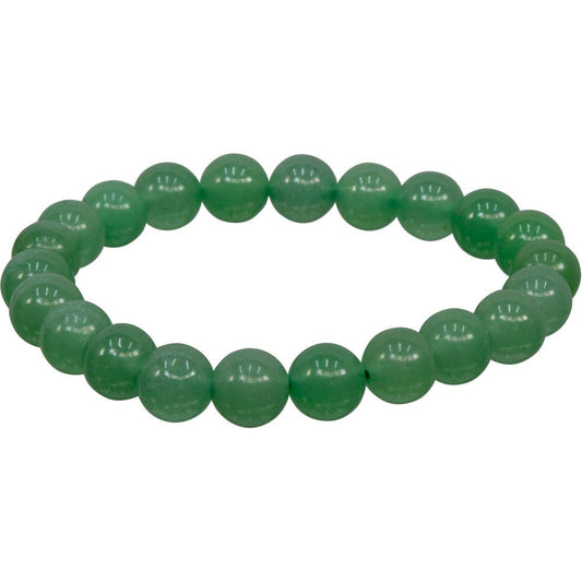 Green Aventurine Bracelet 8mm Round Beads
