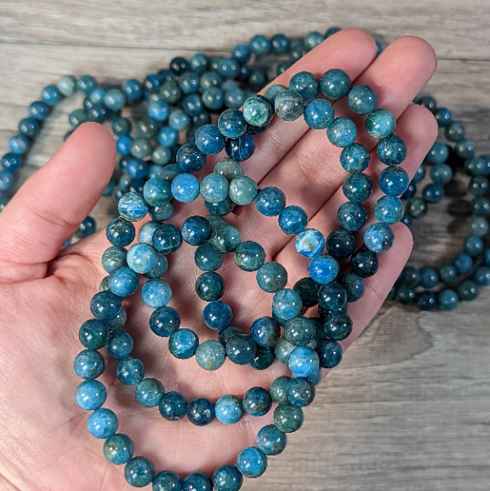 Gemstone 8 mm Round Bracelets: African Bloodstone