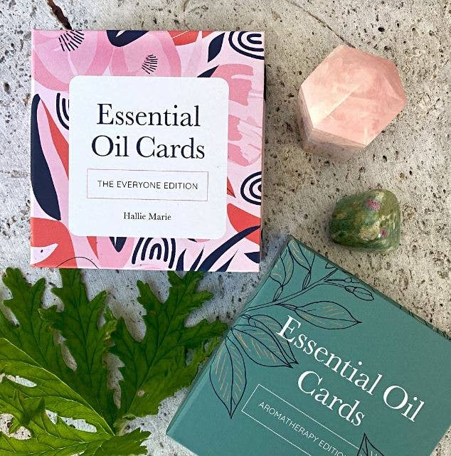 Essential Oil Cards: Everyone Edition-56 Cards w/ Holder