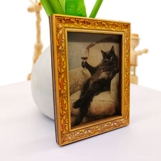 Framed cats magnets