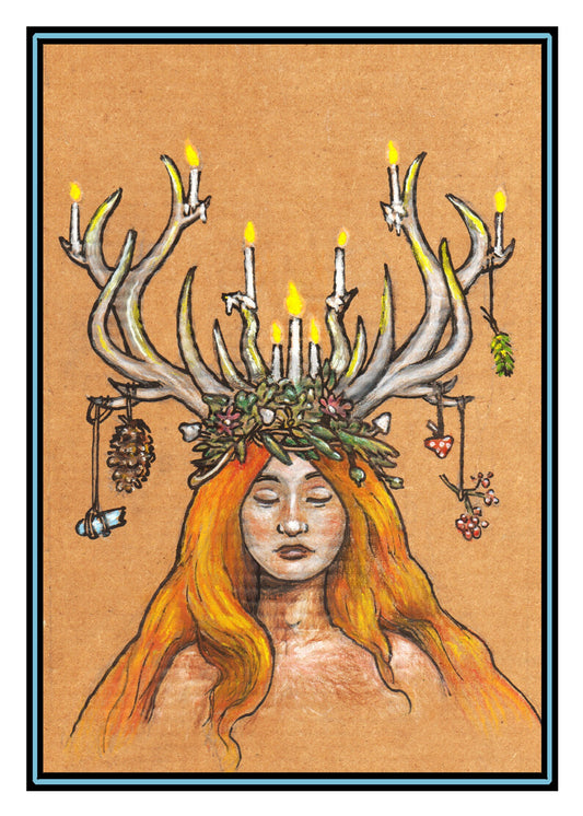 Greeting Card - Imbolc