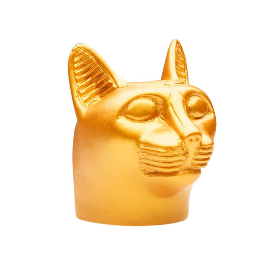 Bastet Golden Bust - Mini 2.5"