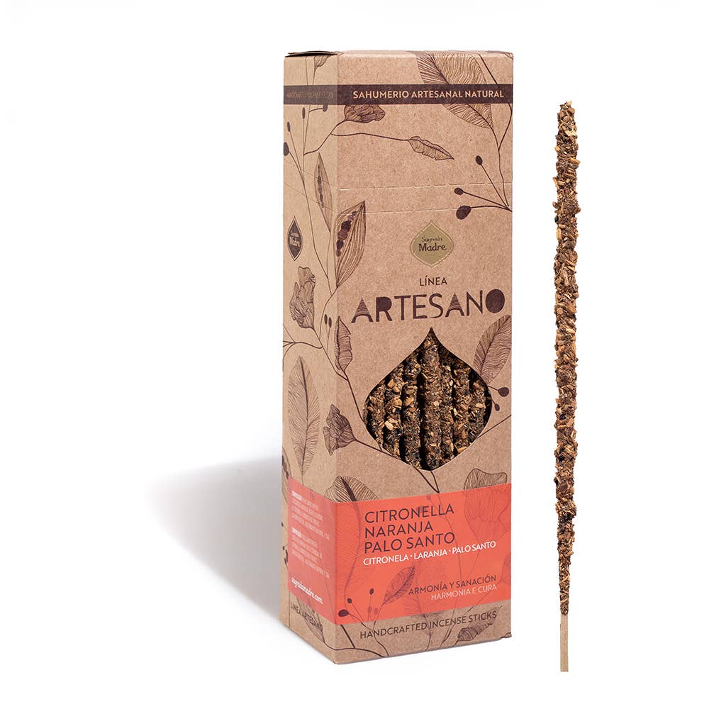 Artesano Incense: Citronella, orange and palo santo